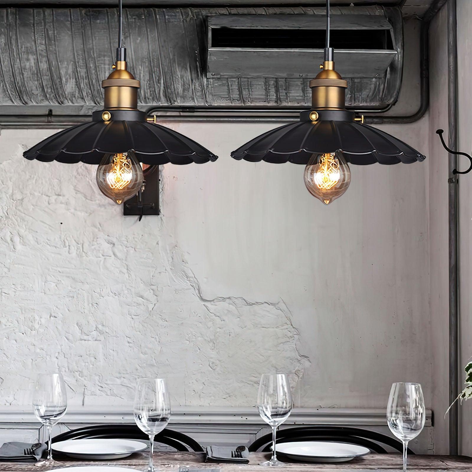 Black Skirt Pendant Light T1583