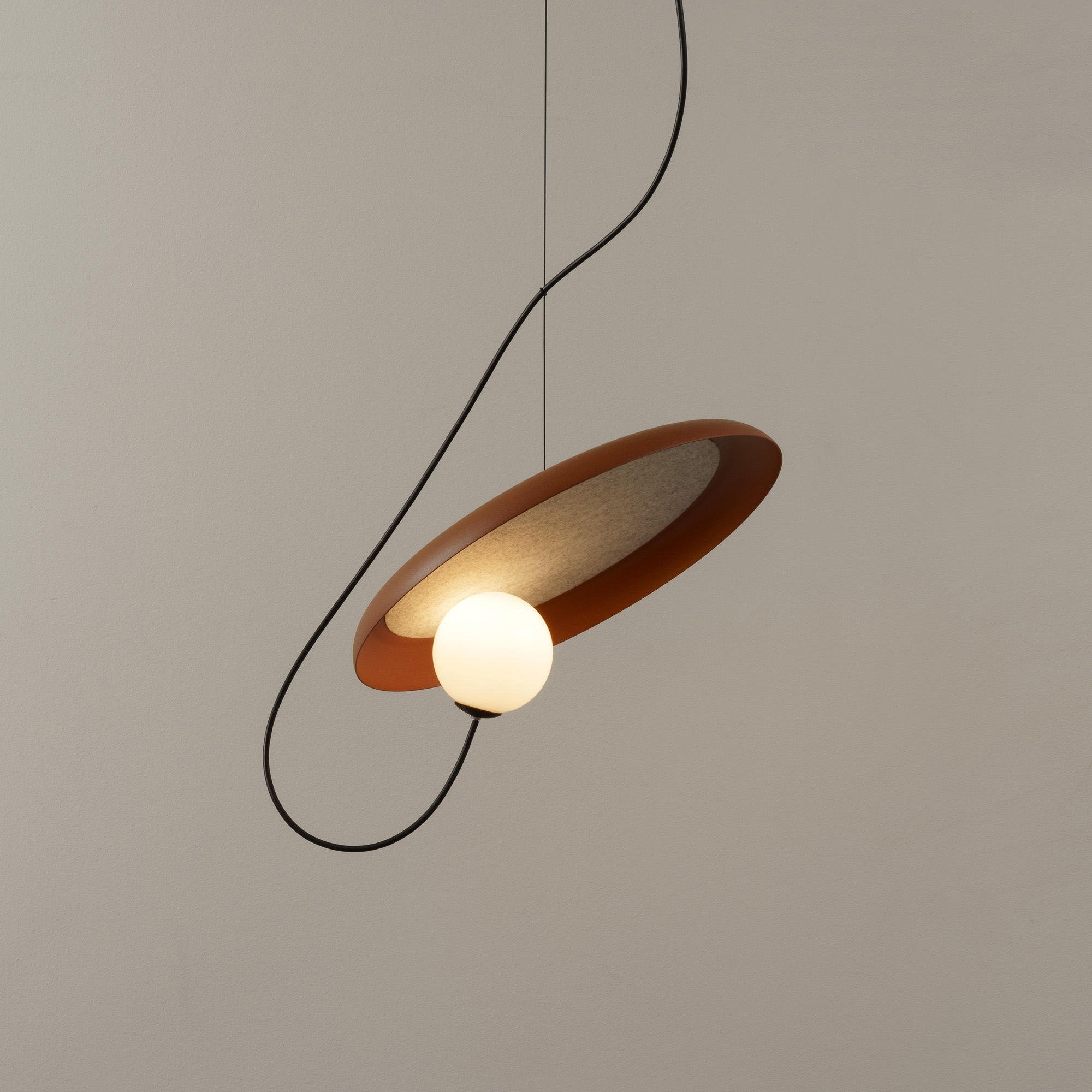 Acoustic Disc Pendant Lamp T1672