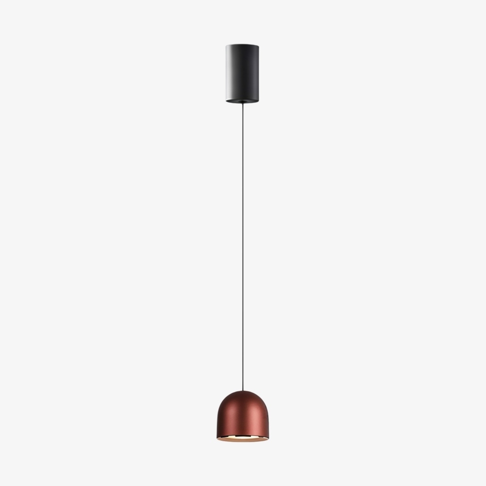 Veridia Minimalist Liftable Slim Pendant Light - Aluminum Acrylic Hanging Lamp for Bedside and Desk T2227