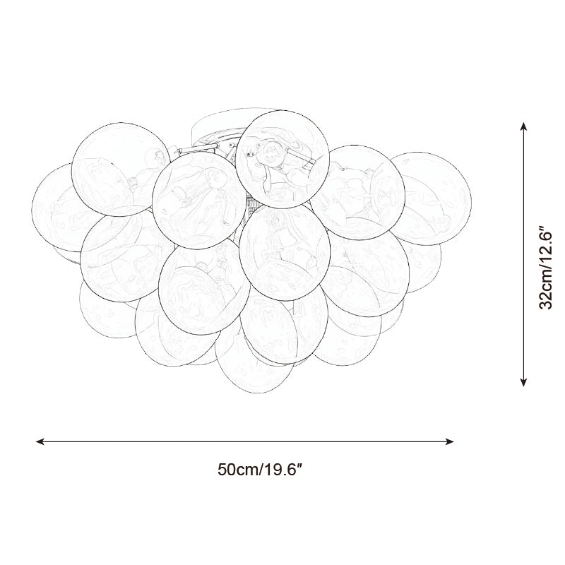 Bubbly Ceiling Lamp T1527
