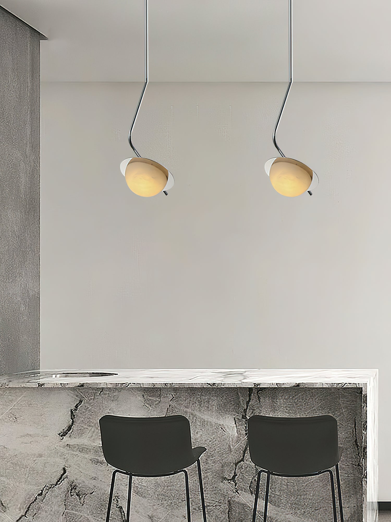 Chic Luminance Alabaster Pendant Light T1662