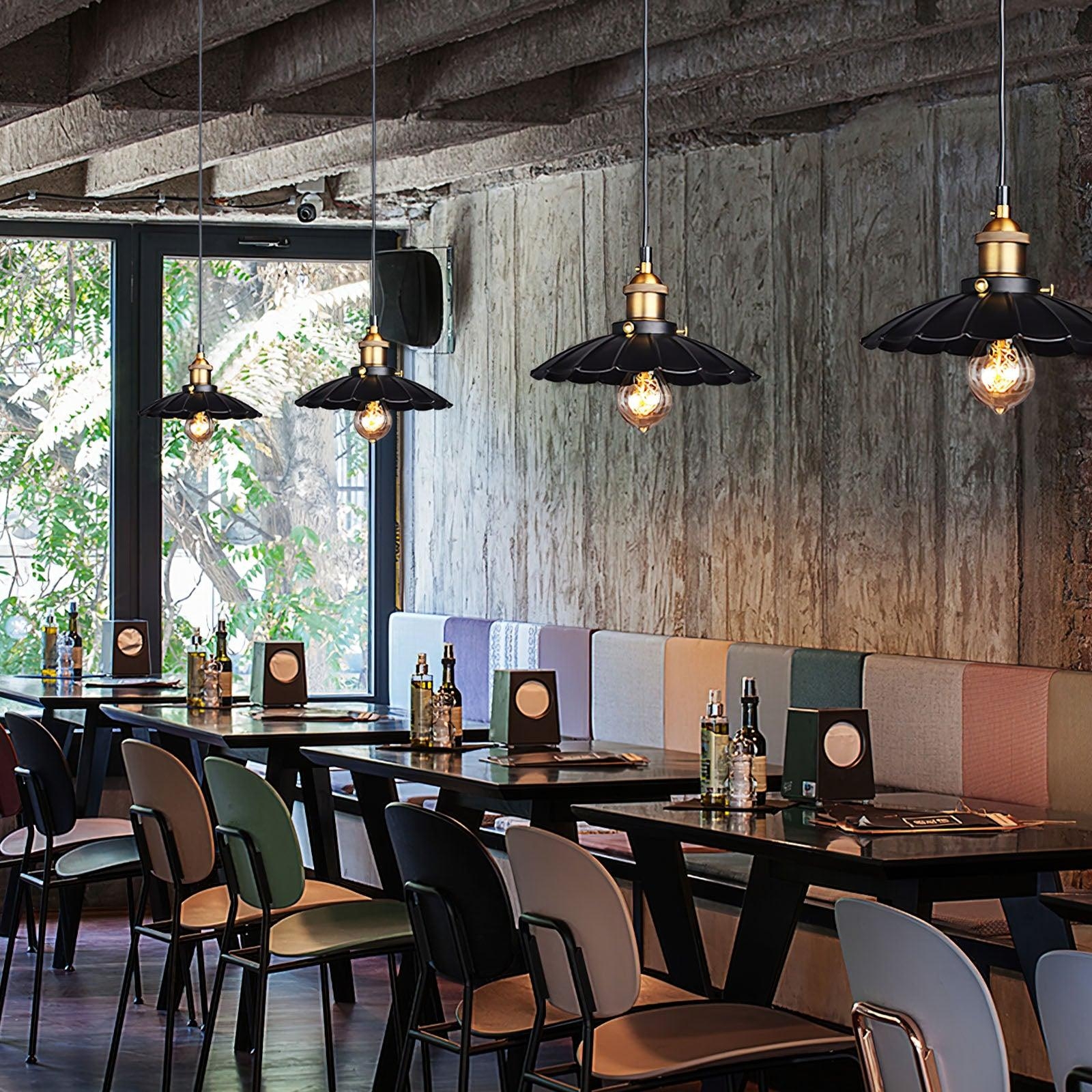 Black Skirt Pendant Light T1583
