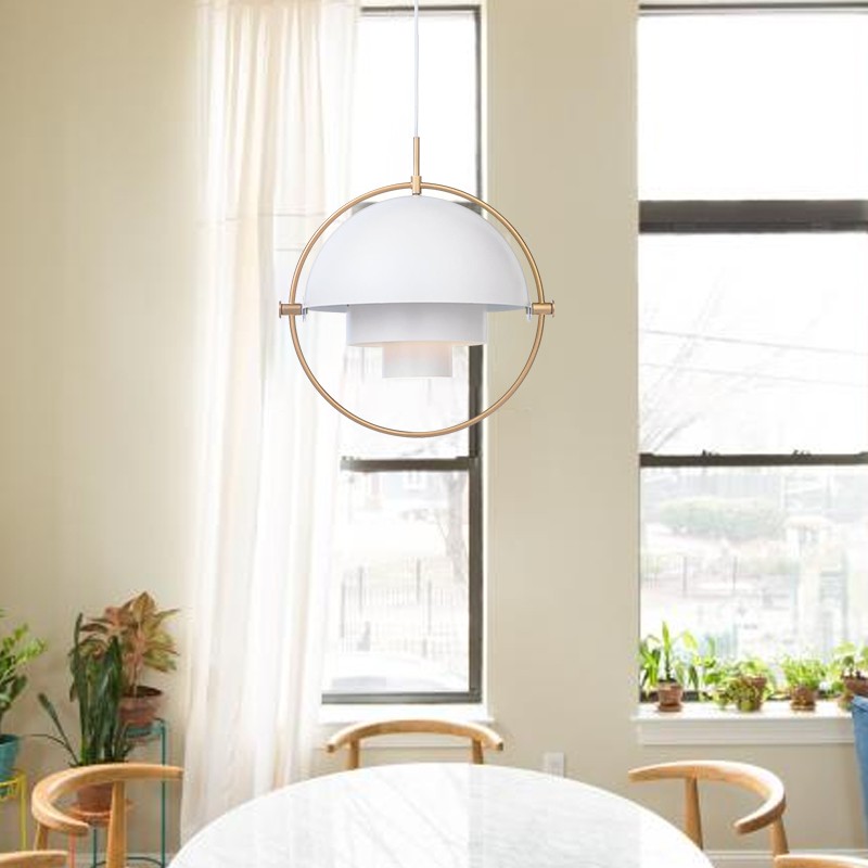 Multiva Pendant Light - Modern Metal Design for Living Room
