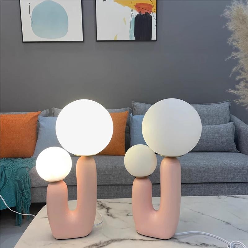 Oo Rought Table Lamp Creative Decor S15
