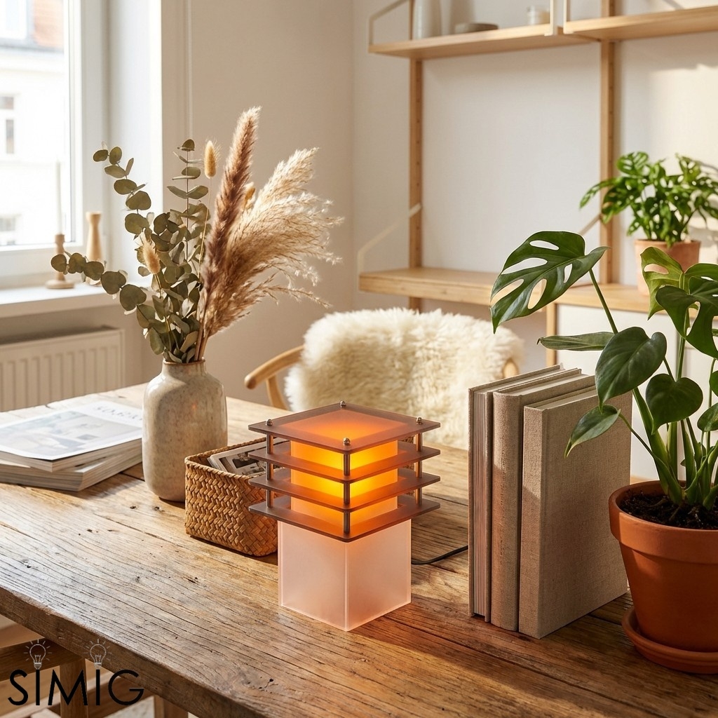 Modern Sunset Multi-Layer Night Light - Acrylic Ambient Table Lamp S376