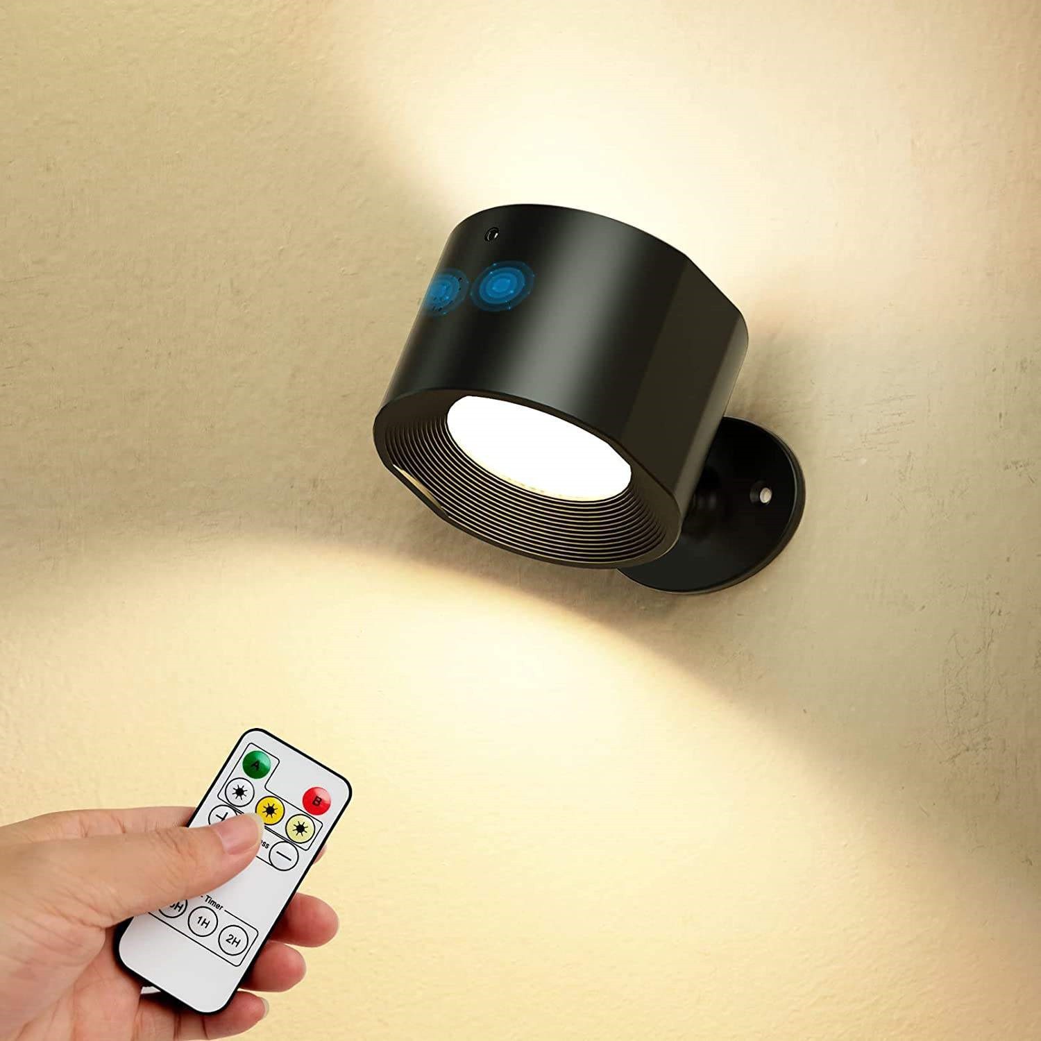 Wireless Rotatable LED Bedside Reading Wall Lamp S58