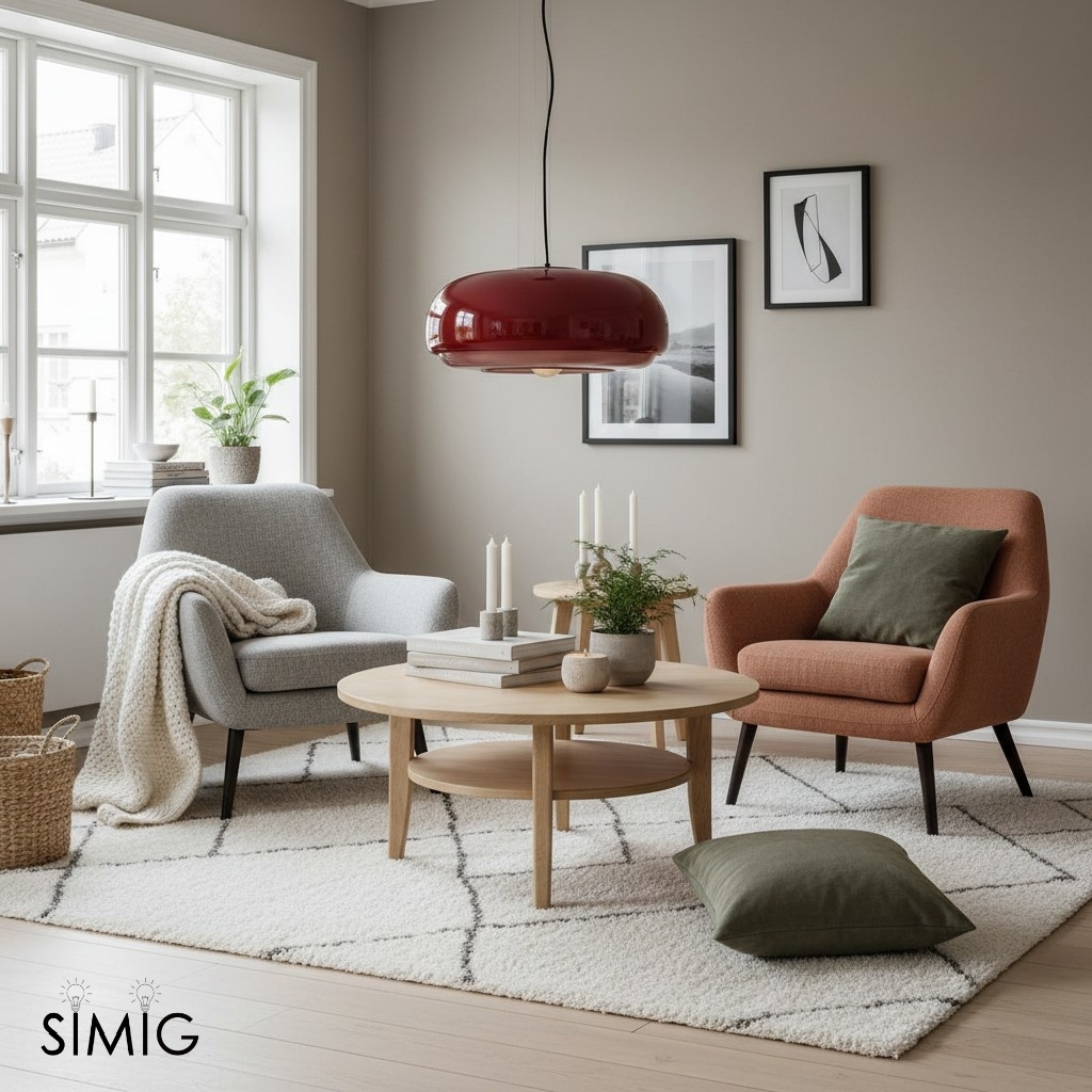 Clinco Layered Glass Hanging Lamp ‑ Chic Design for Living Room S251