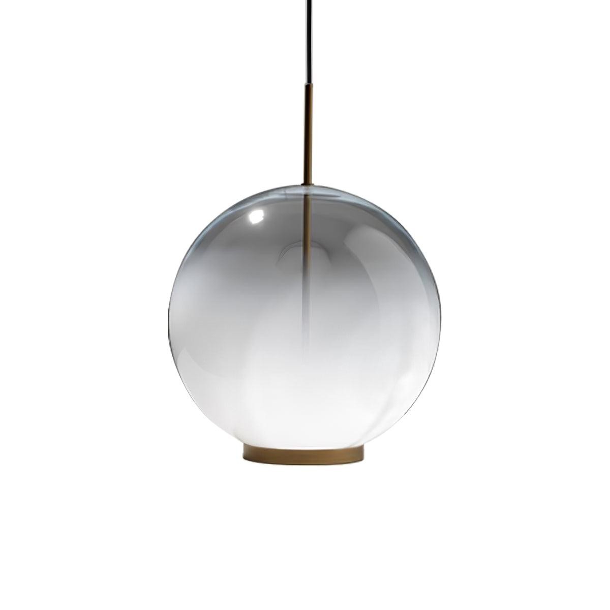 Simple Sphere Drop Gradient Glass Pendant Light M403