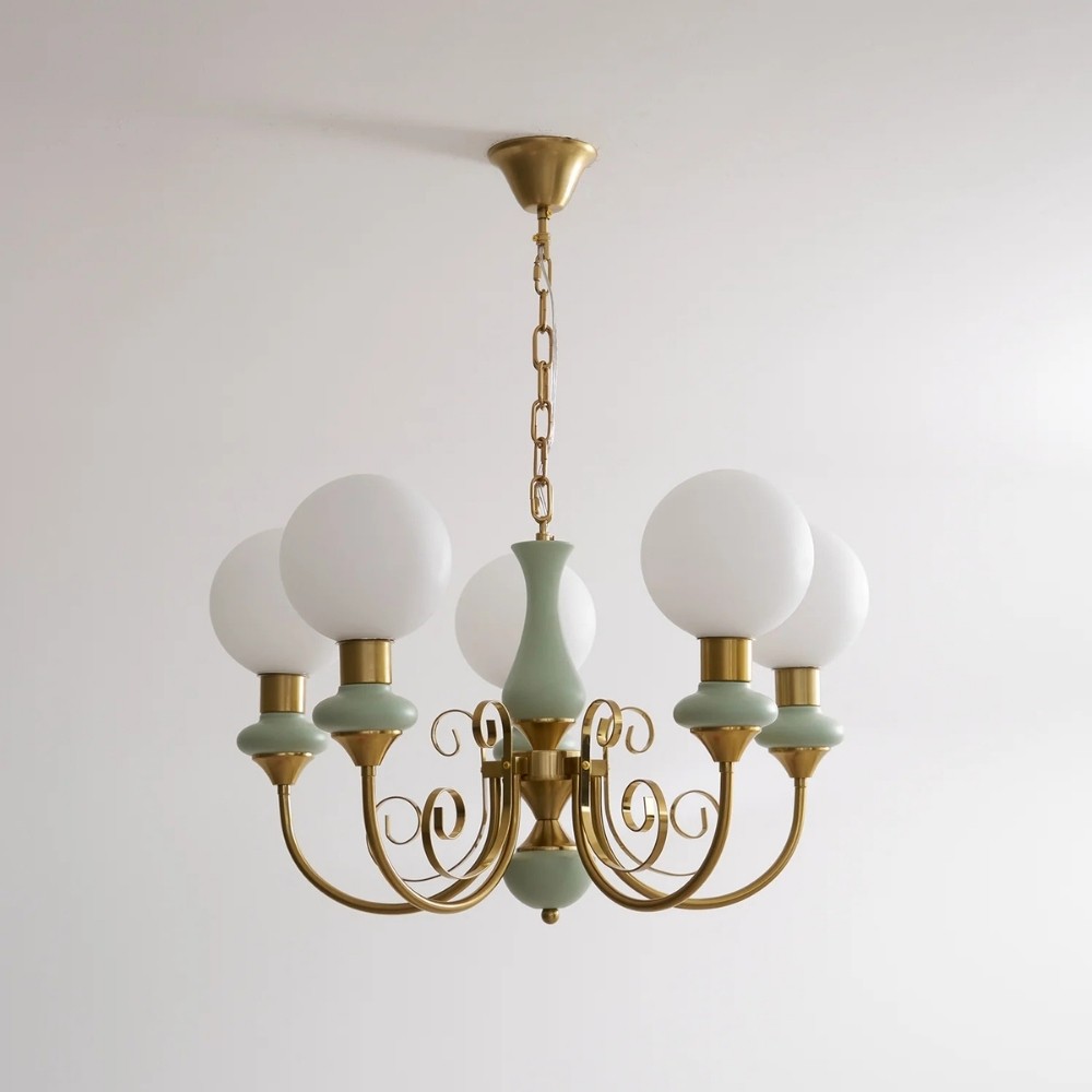 Modern Chandelier with Graceful Silhouette for Ambient Light S219