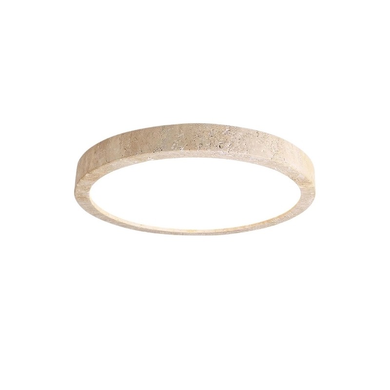 Round Ceiling Light - Nordic Travertine for Living Room S298