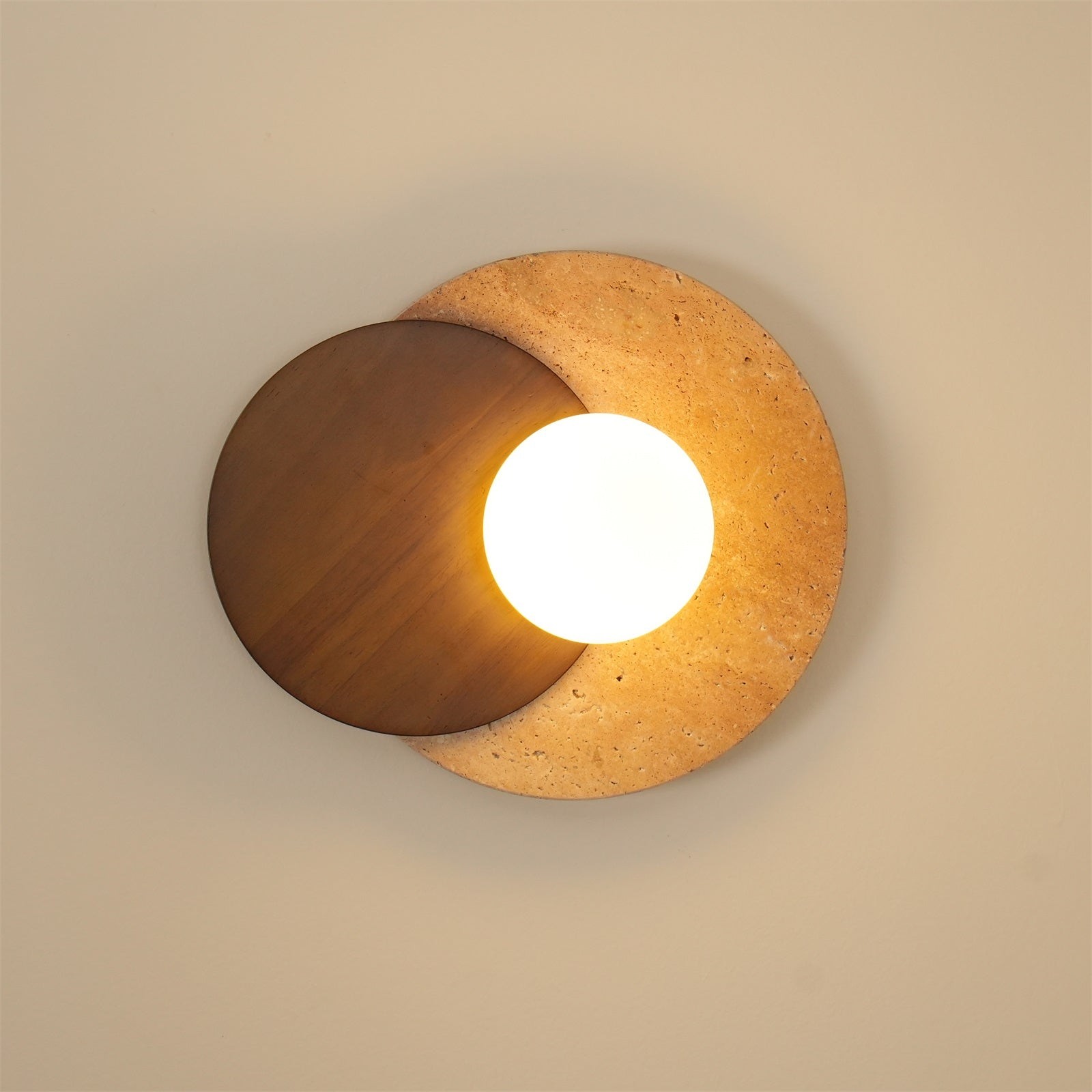 Simple Double Circle Splicing Wall Lamp M125