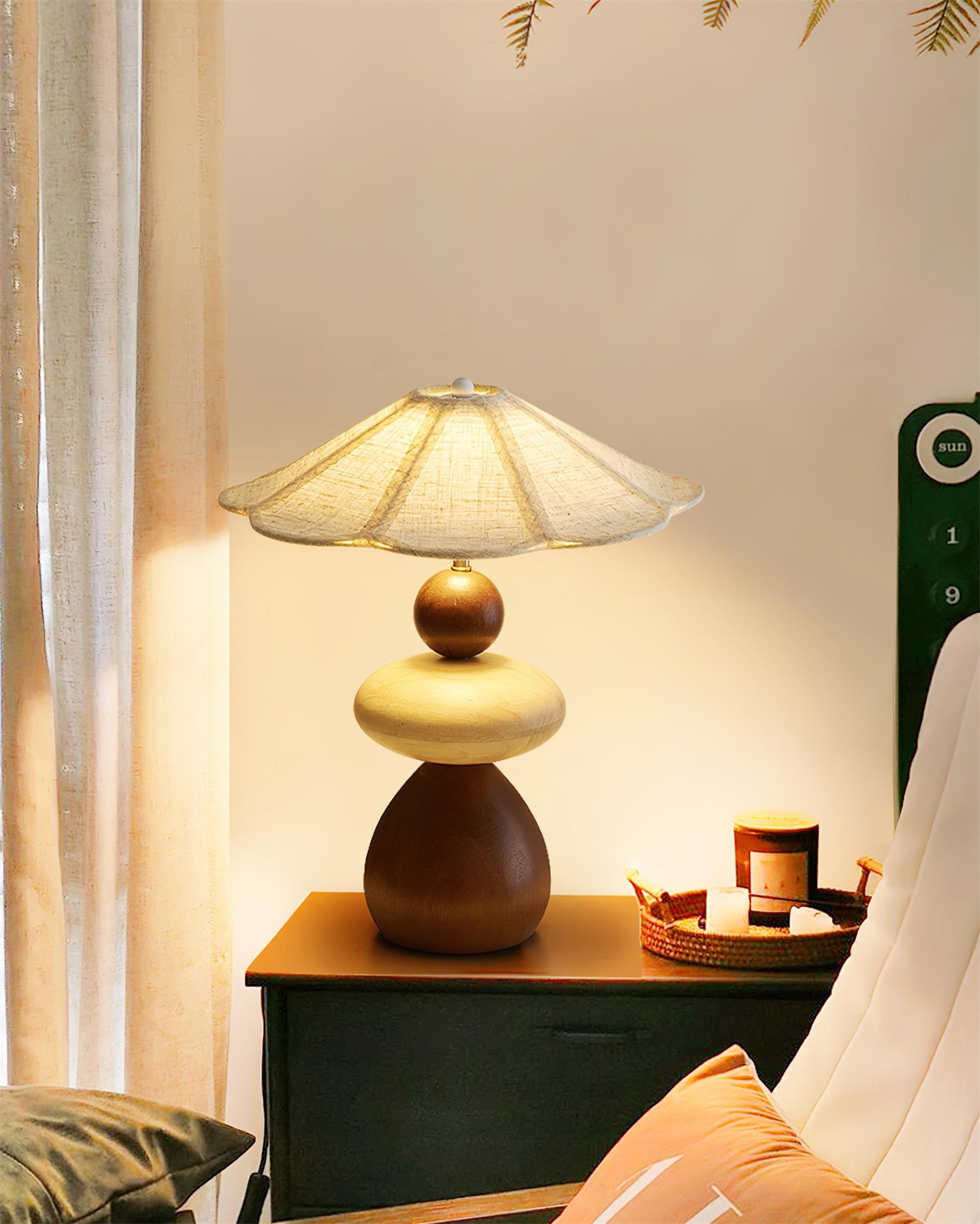 Equinox Plug In Table Lamp T1589