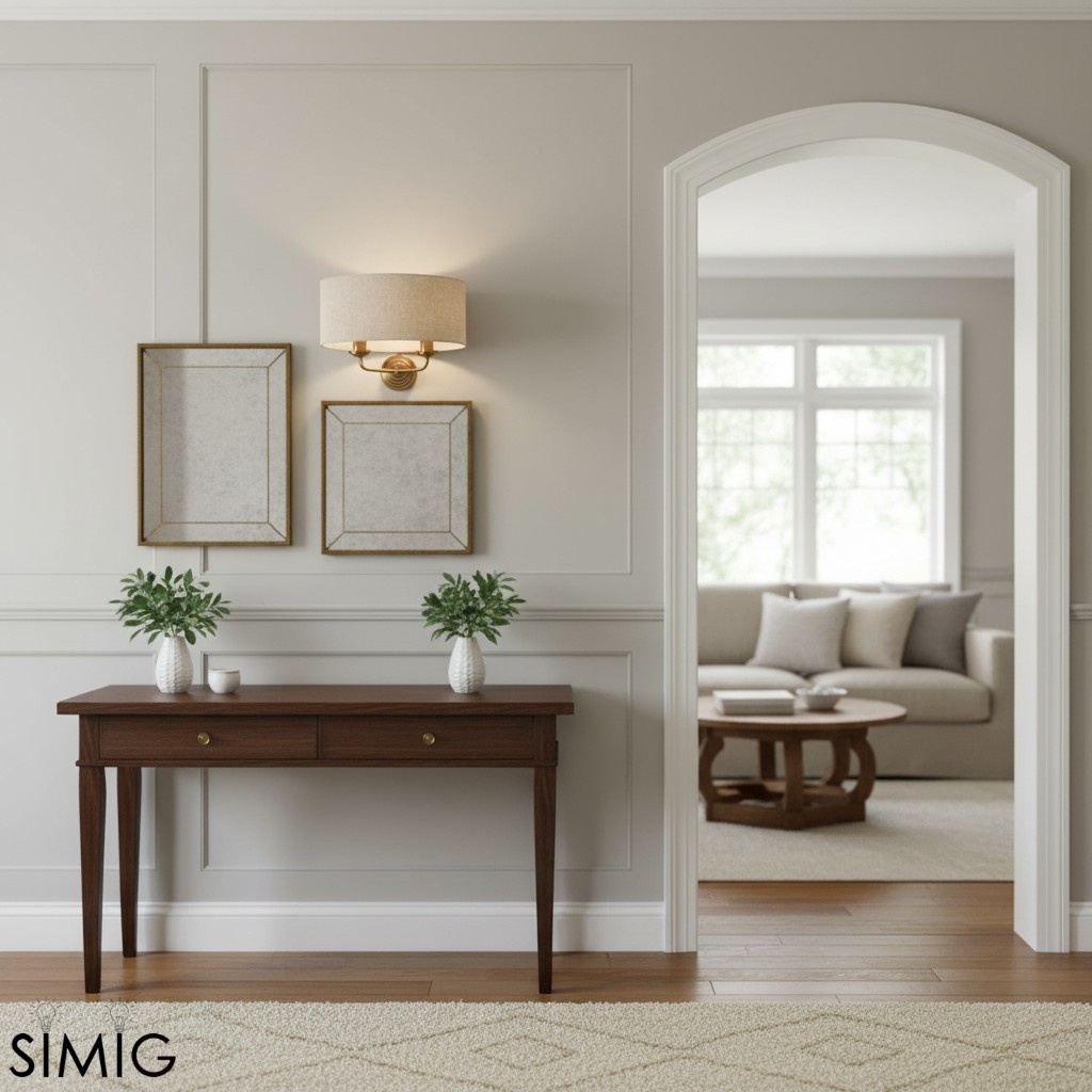 Tela Classic Wall Sconce - Elegant Fabric Shade with Metal Finish T654