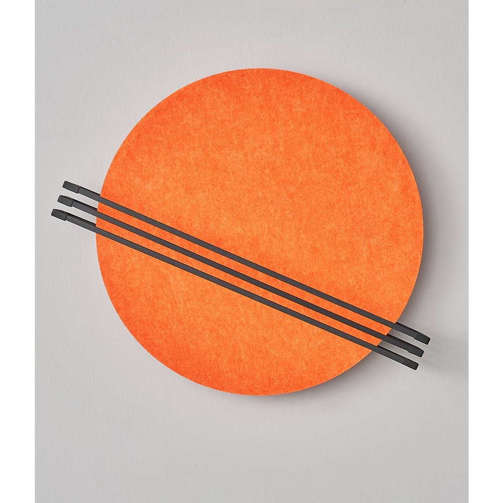 Abstract Sunrise Felt Wall Sconce T1605