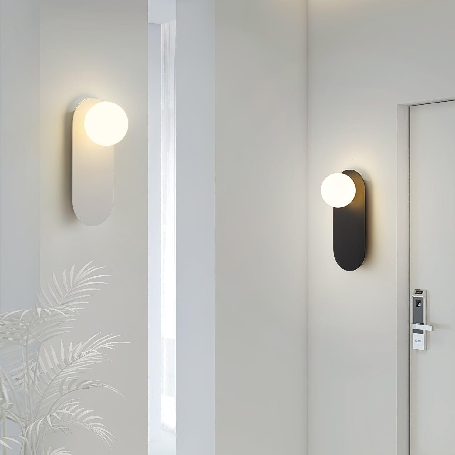 Modern Glass Base Sconce M280