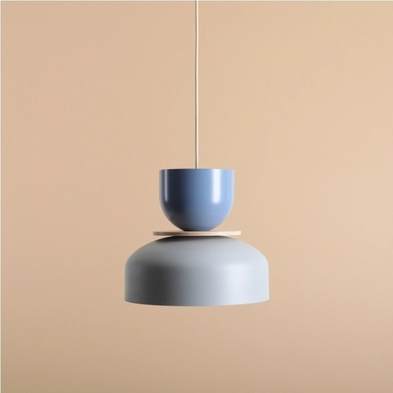 Modern Dual‑Shade Pendant Lamp With Scandinavian Style S227