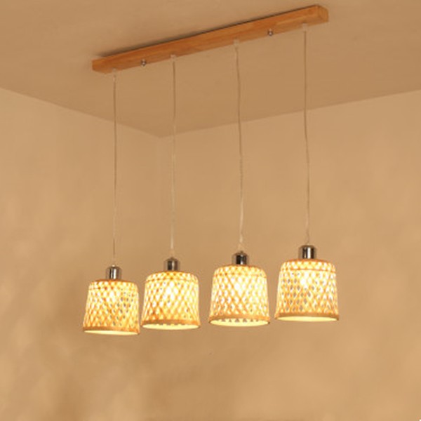 Aisle Rattan Decoration Pendant Light