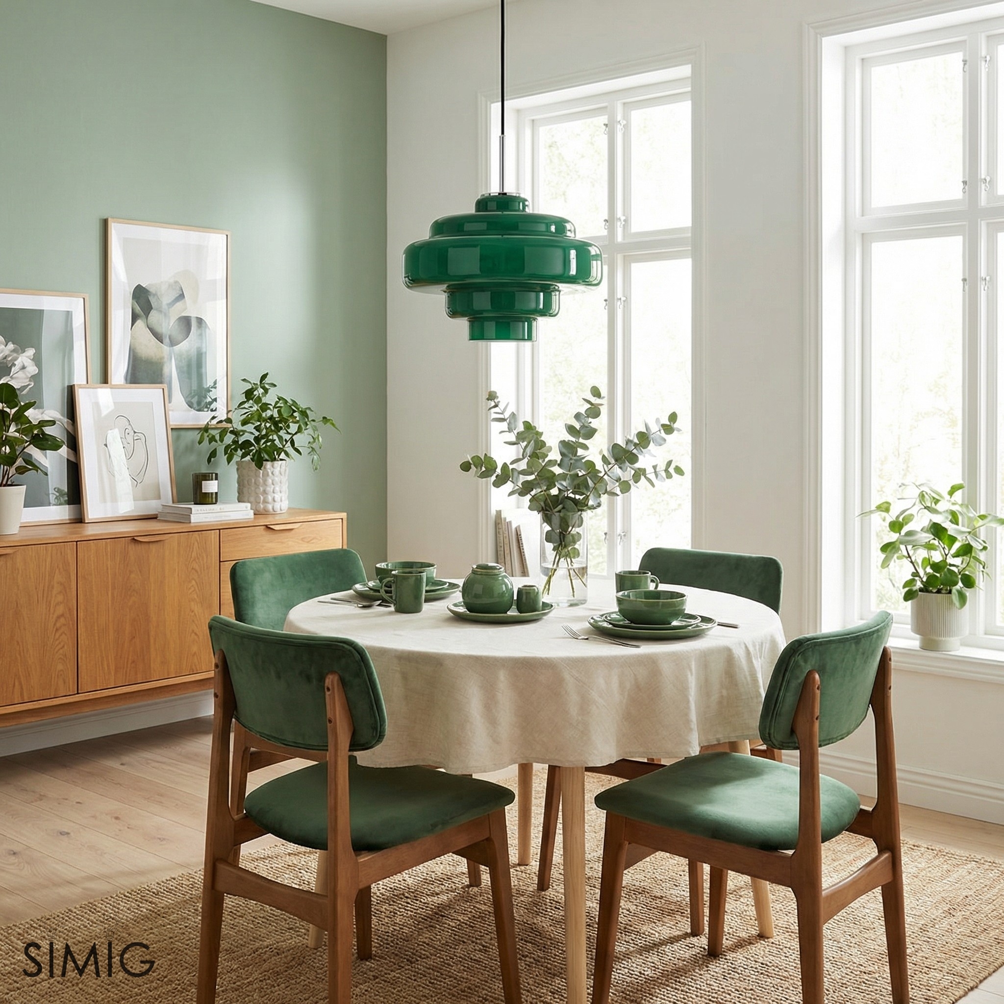 Koloro Multi-Layer Pendant Light - Vintage Metal and Glass for Living Room T277