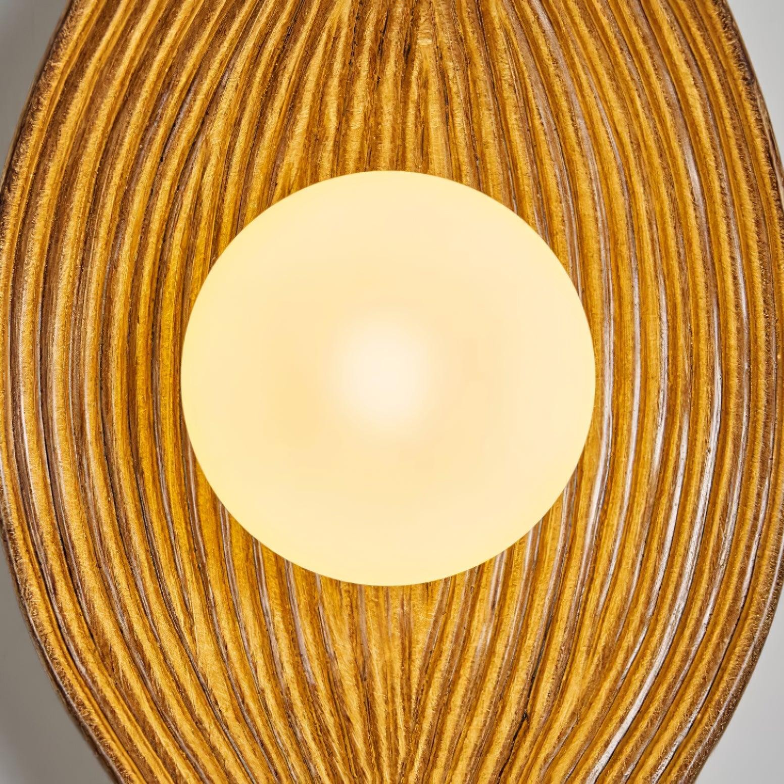 Contemporary Nordic Leaf Resin Wall Light M268