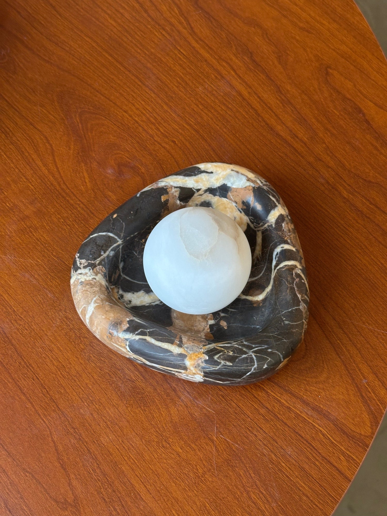 Black Pearl Marble Wall Lamp T1875