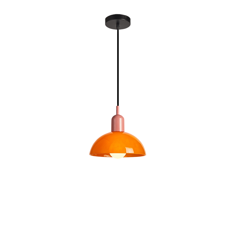 Aurora Nordic Colorful Bowl Pendant Light T2040