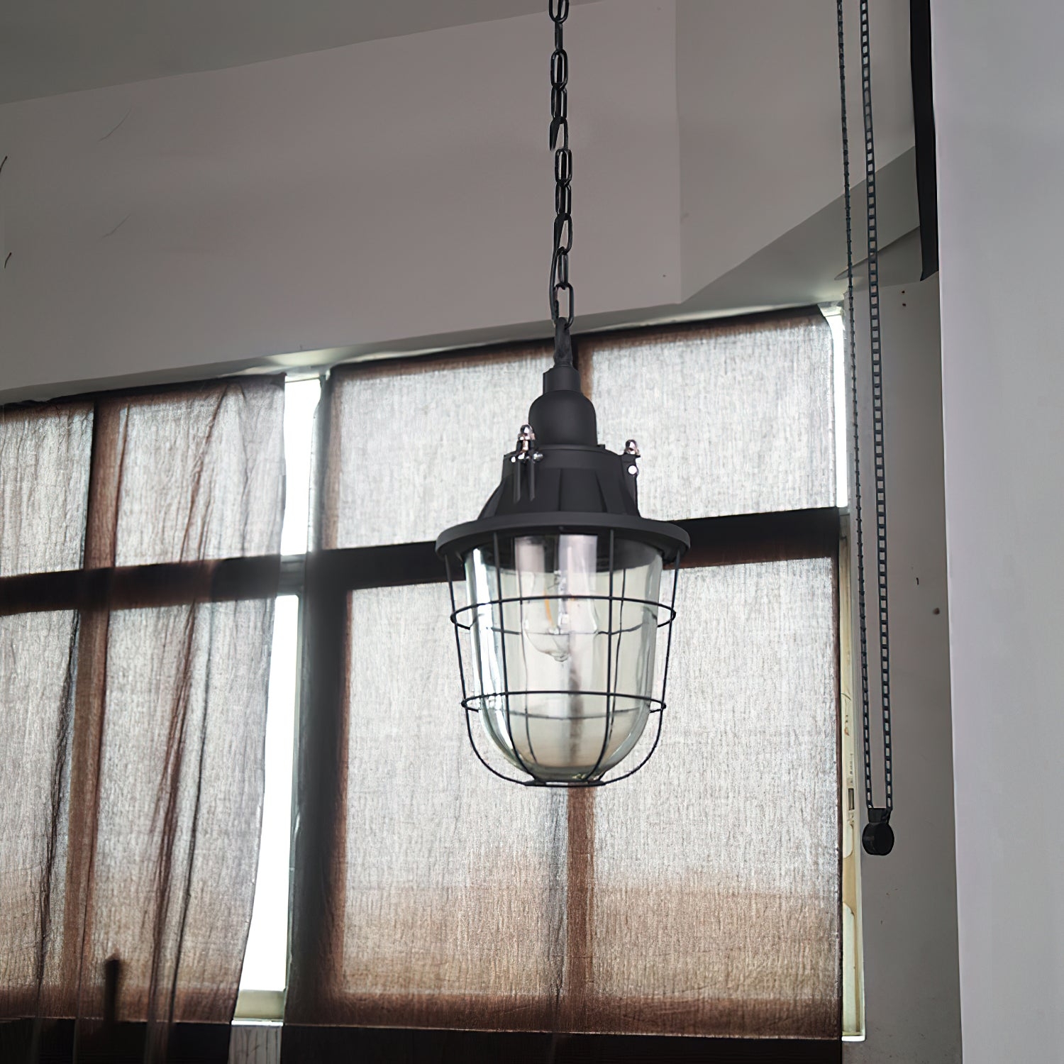 Bulkhead Cage Pendant Light T1853