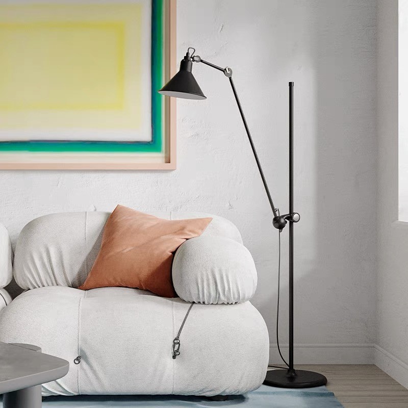 Nordic Rotatable Swing Arm Floor Lamp S113