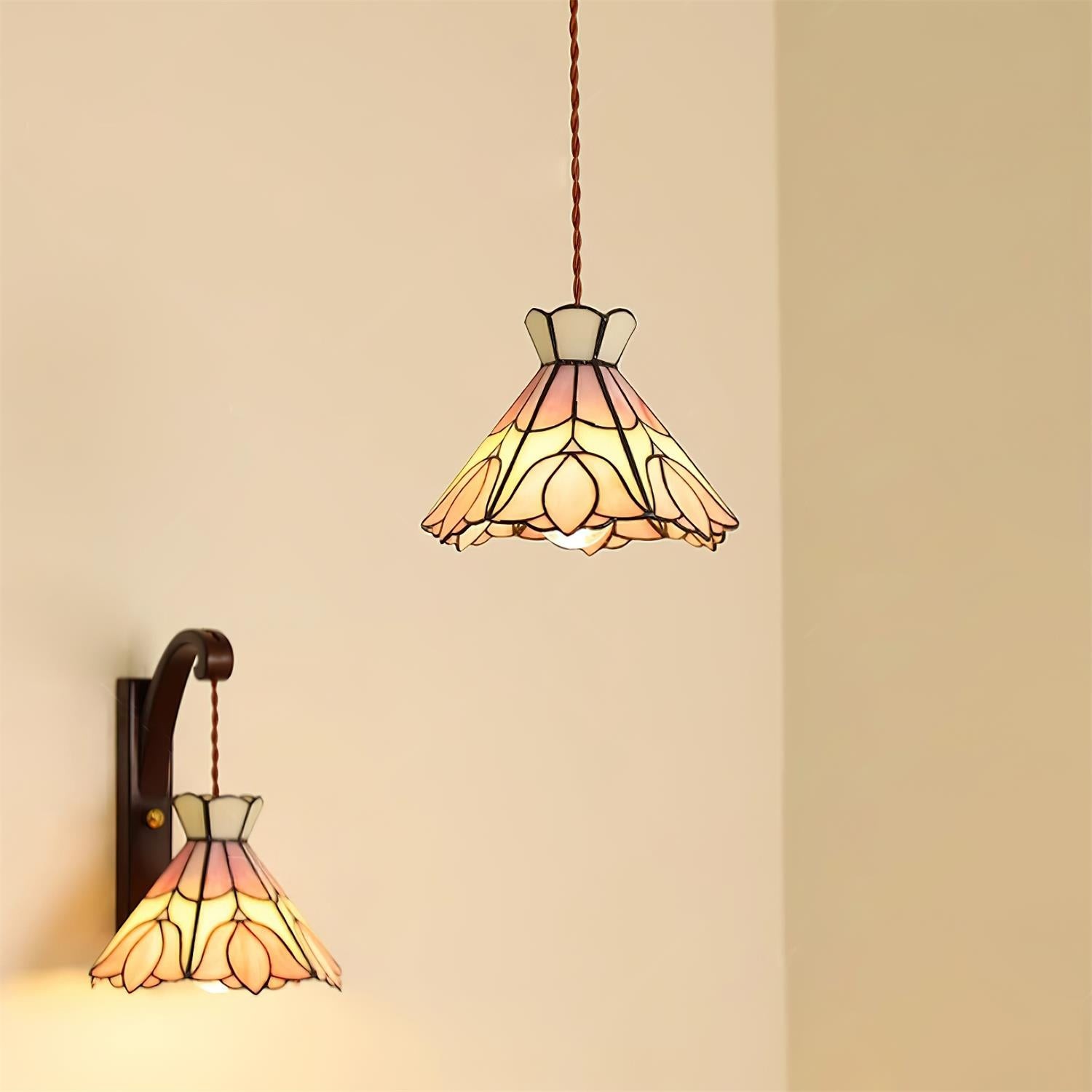 Retro Tiffany Pendant Lamp P066