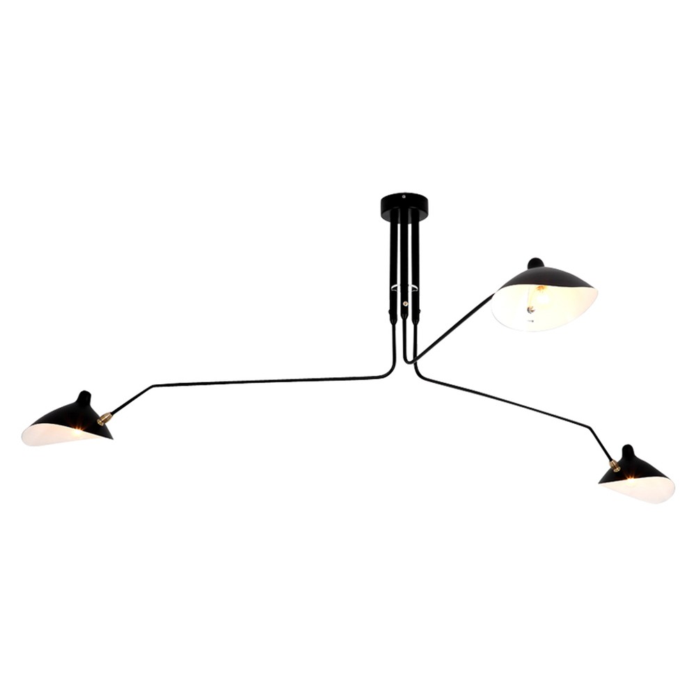 Arclume Arc Ceiling Lamp - Mid Century Multi Arm Light for Living Room