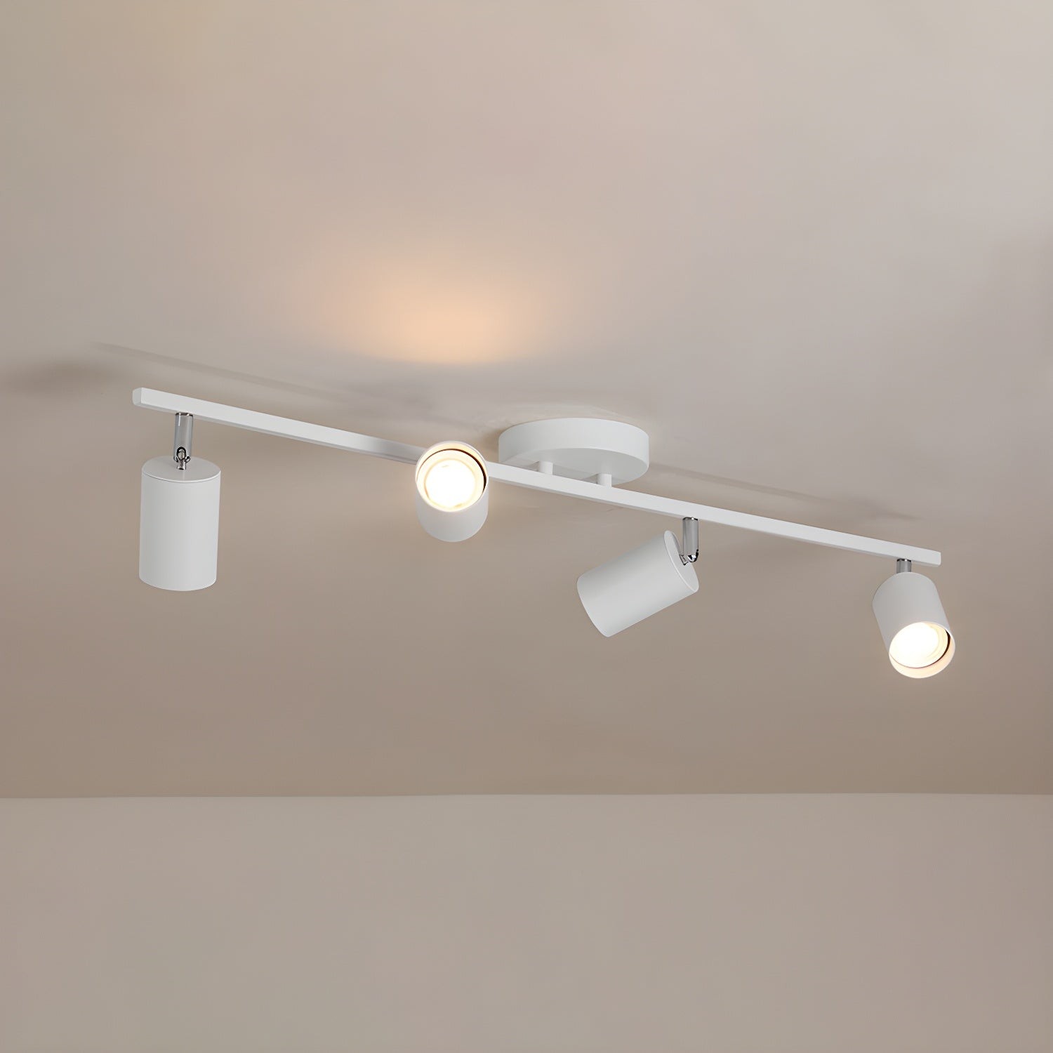 Row Of Multi-Head Metal Ceiling Lights M555