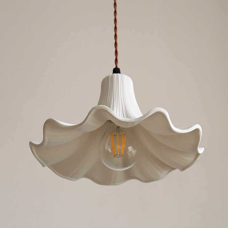 Petalis Charm French Petal Ceramic Pendant Light T2177