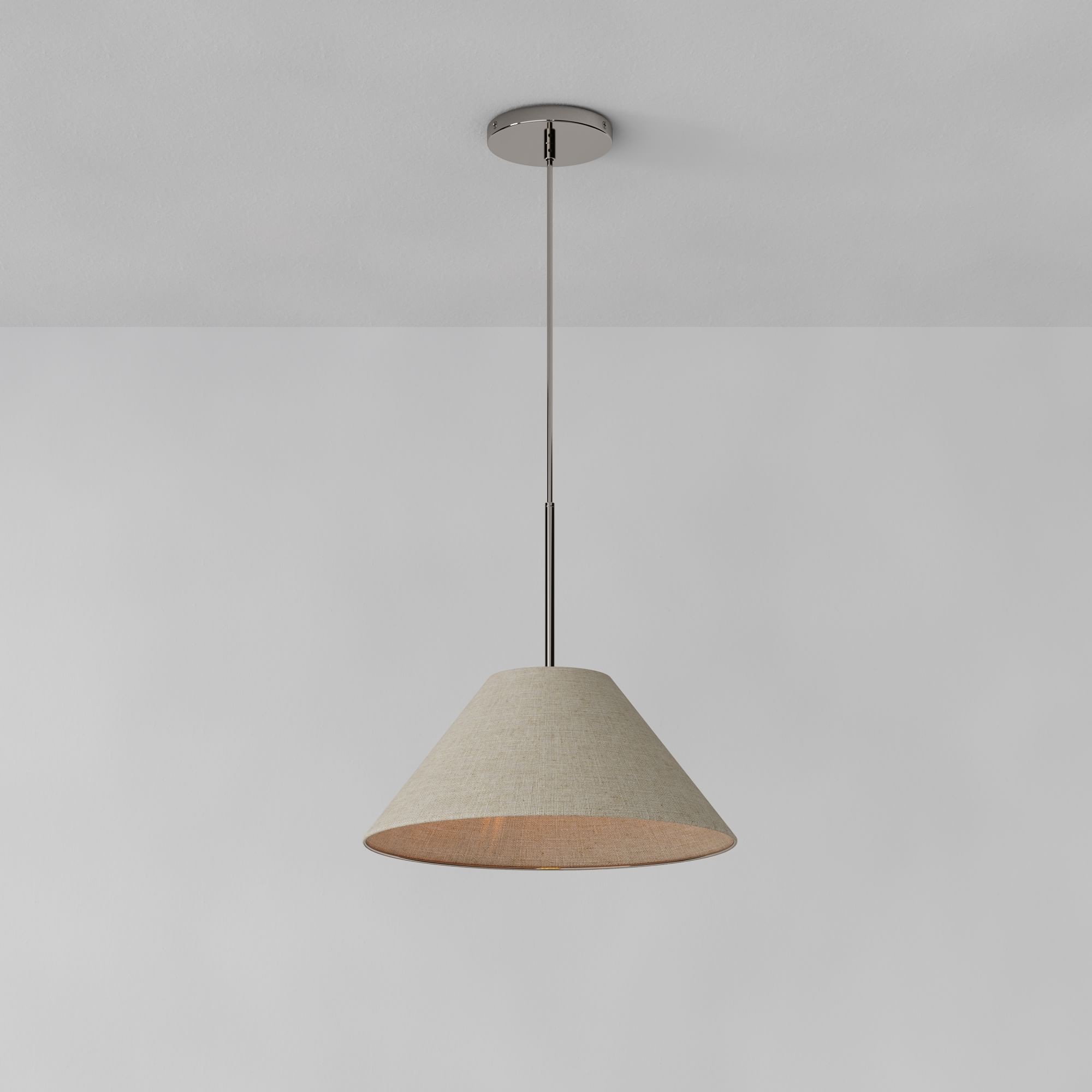 Conica Clean Line Glass Cone Pendant Fixture - Modern Bar Counter T104