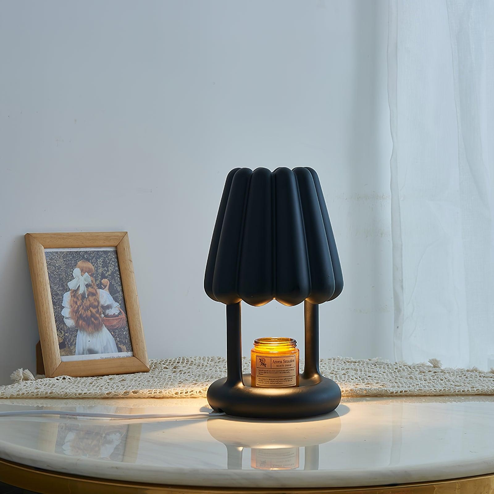 Ice Cream Flocked Resin Table Lamp M463