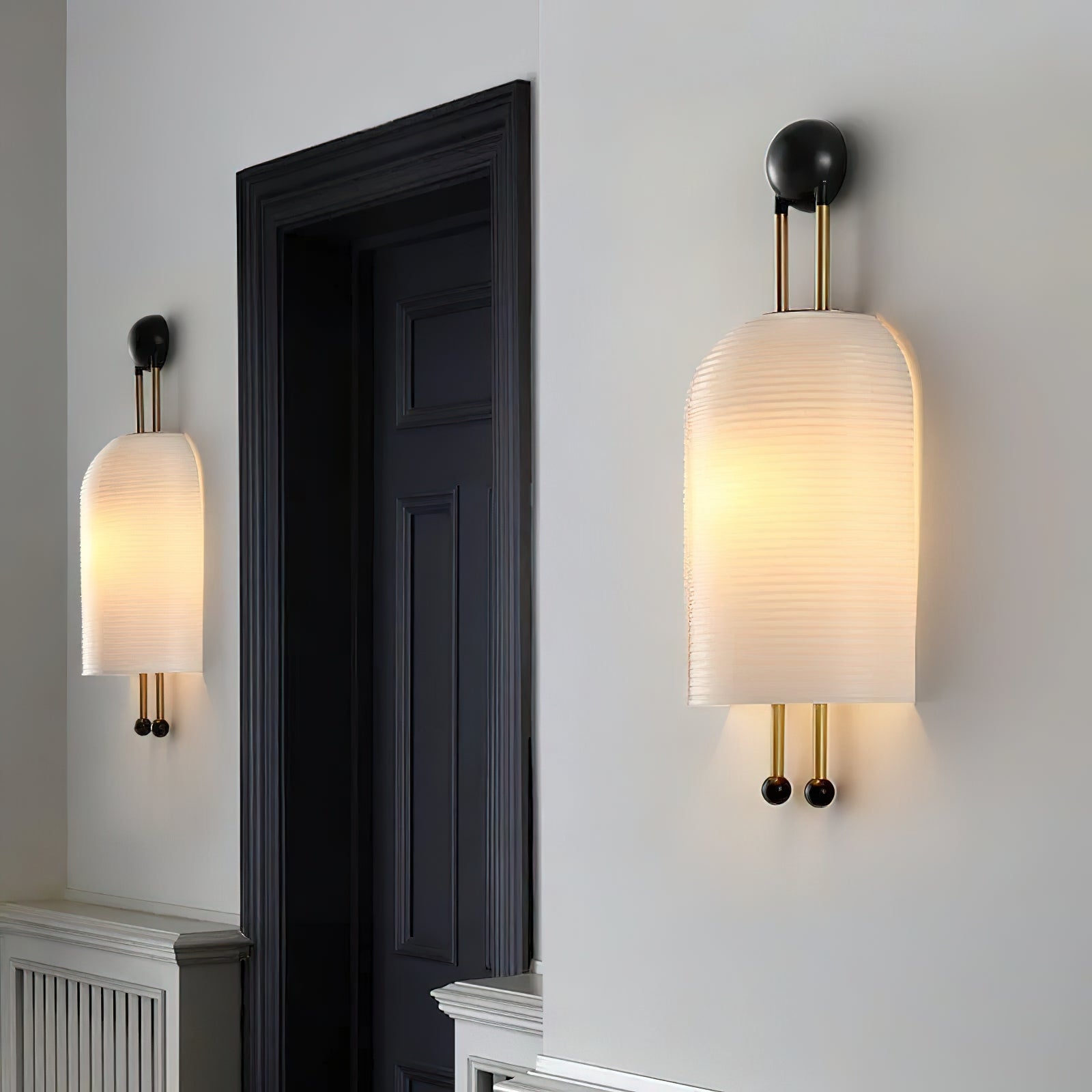 Lantern Glass Sconce T1702