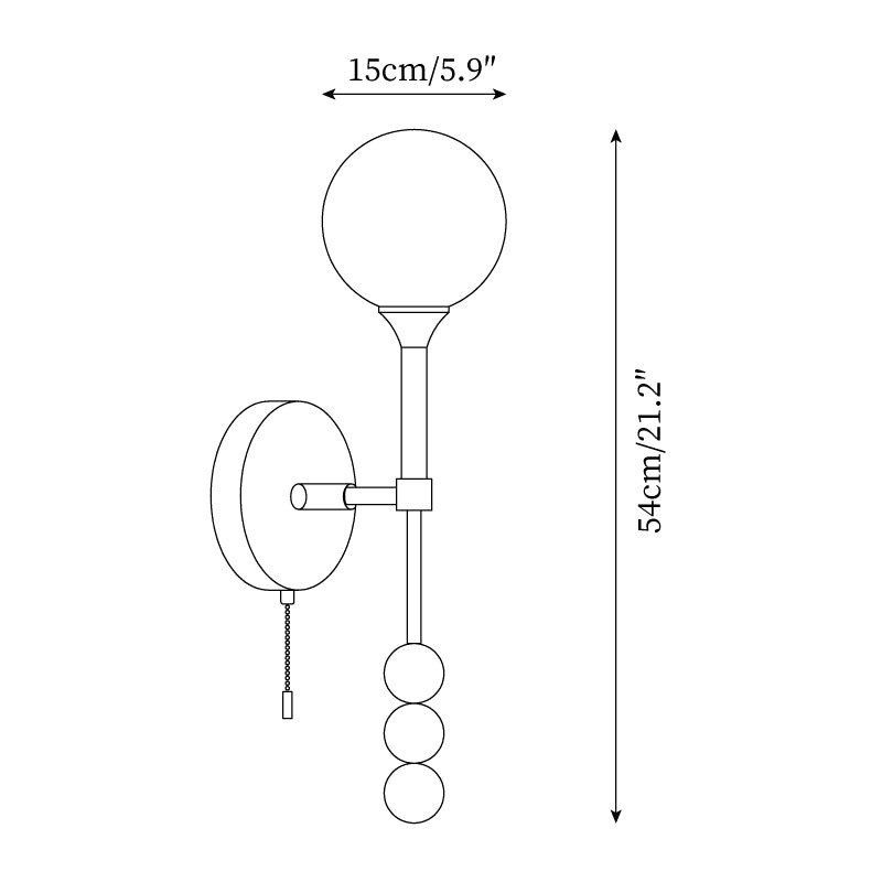 Plug In Wall Lamp P039