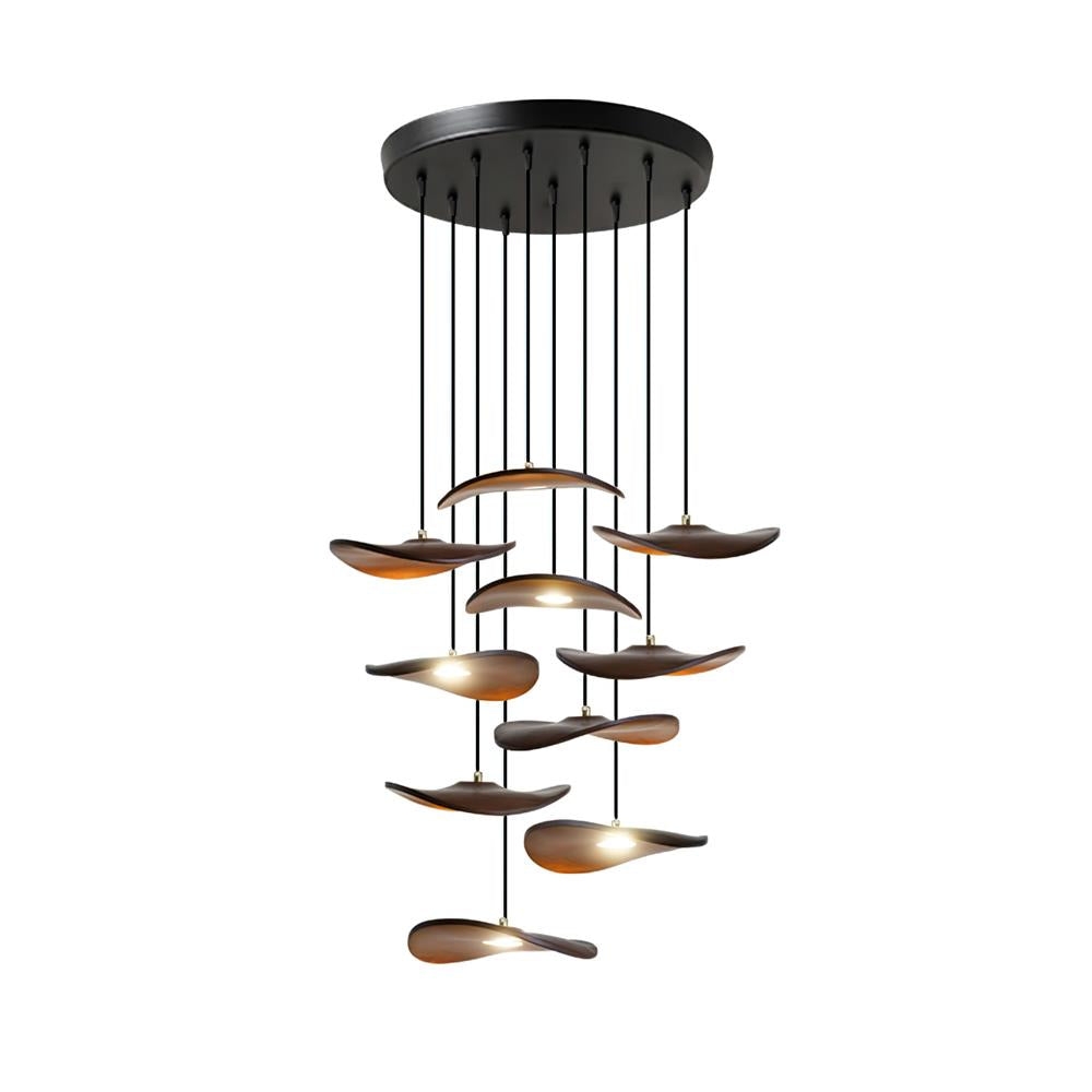 Twisora Wood Chandelier T1415