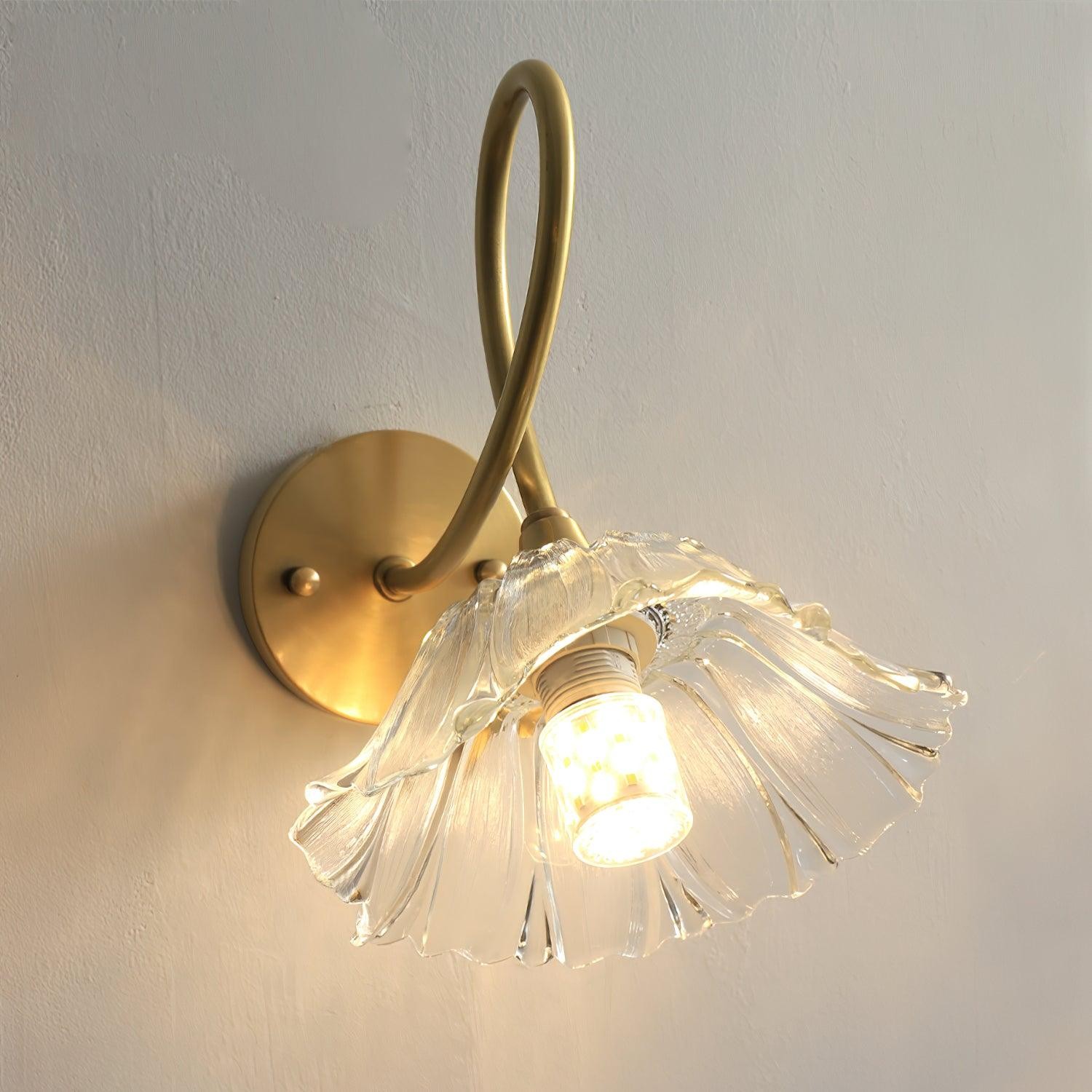 Century Lotus Leaf Wall Lamp M294