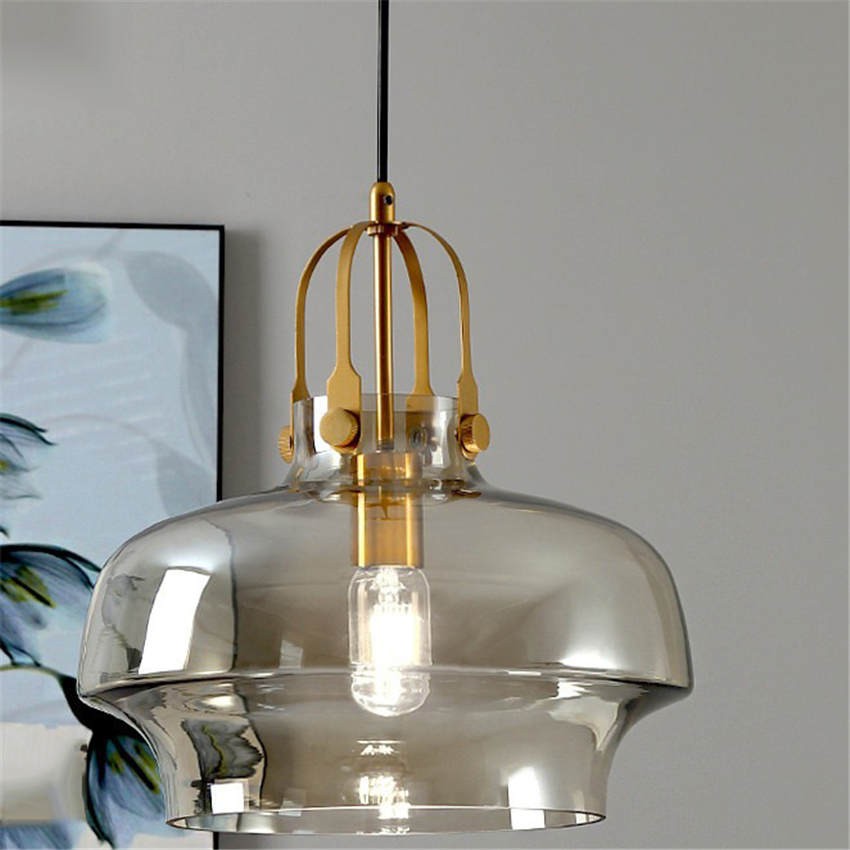 Modern Unique Shaped Fish Tank Glass Pendant Light T166