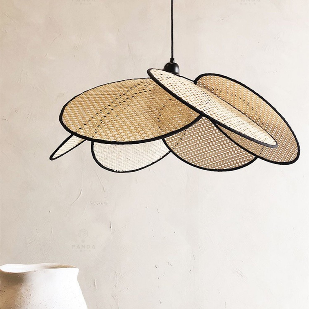 Wabi-sabi Rattan Pendant Light