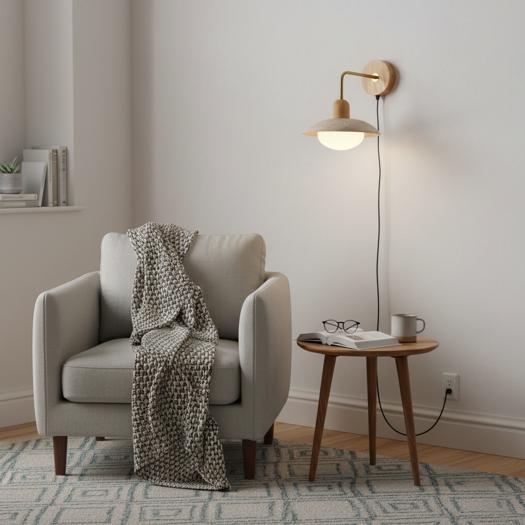 Carolia Plug In Wall Lamp T1281