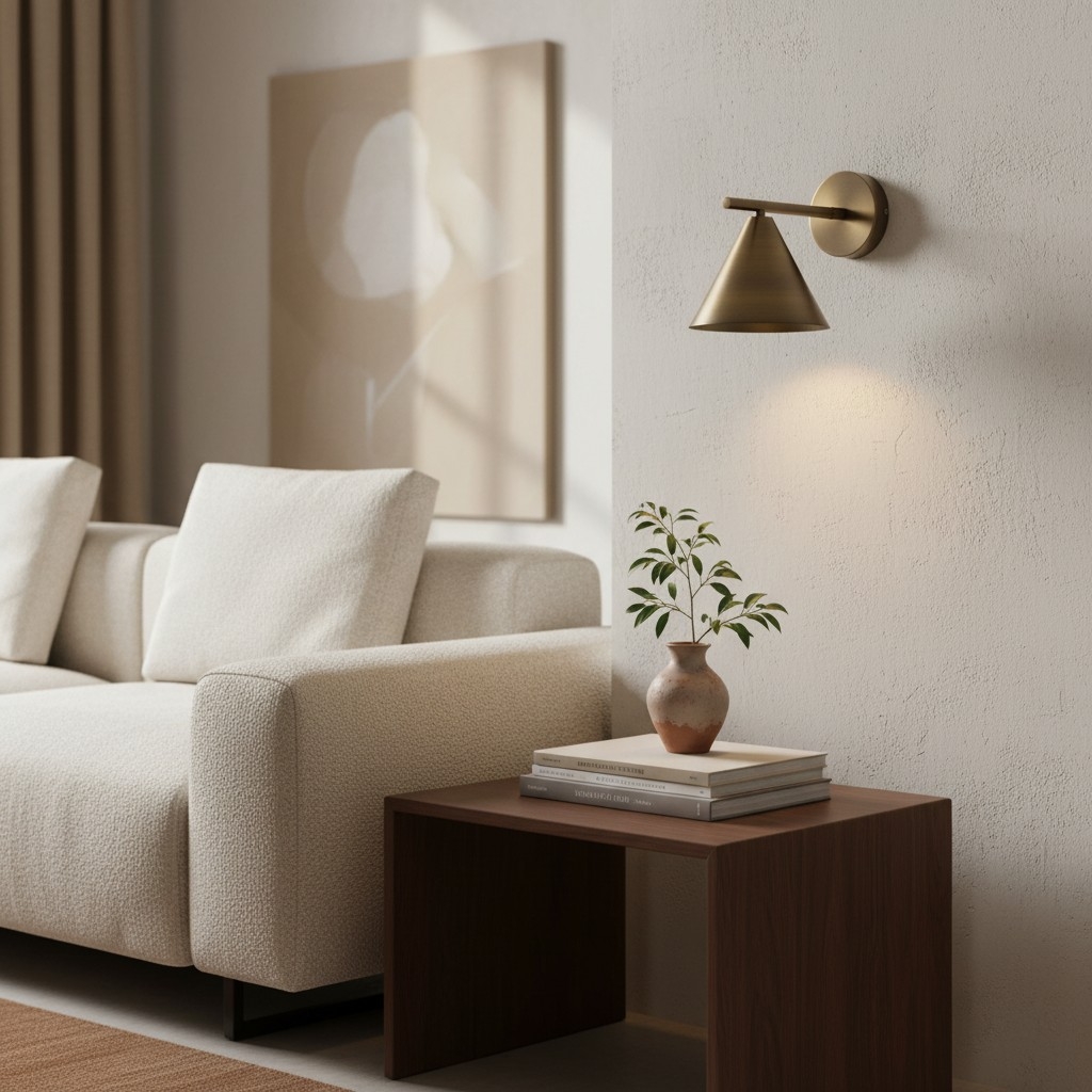 Oricone Modern Adjustable Arm Wall Light - Minimalist Metal Design for Home Interiors T953