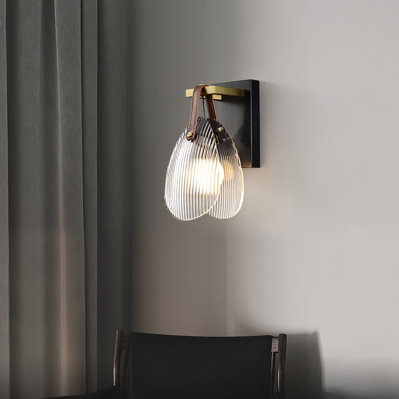 Shell Glass Wall Lamp T1687