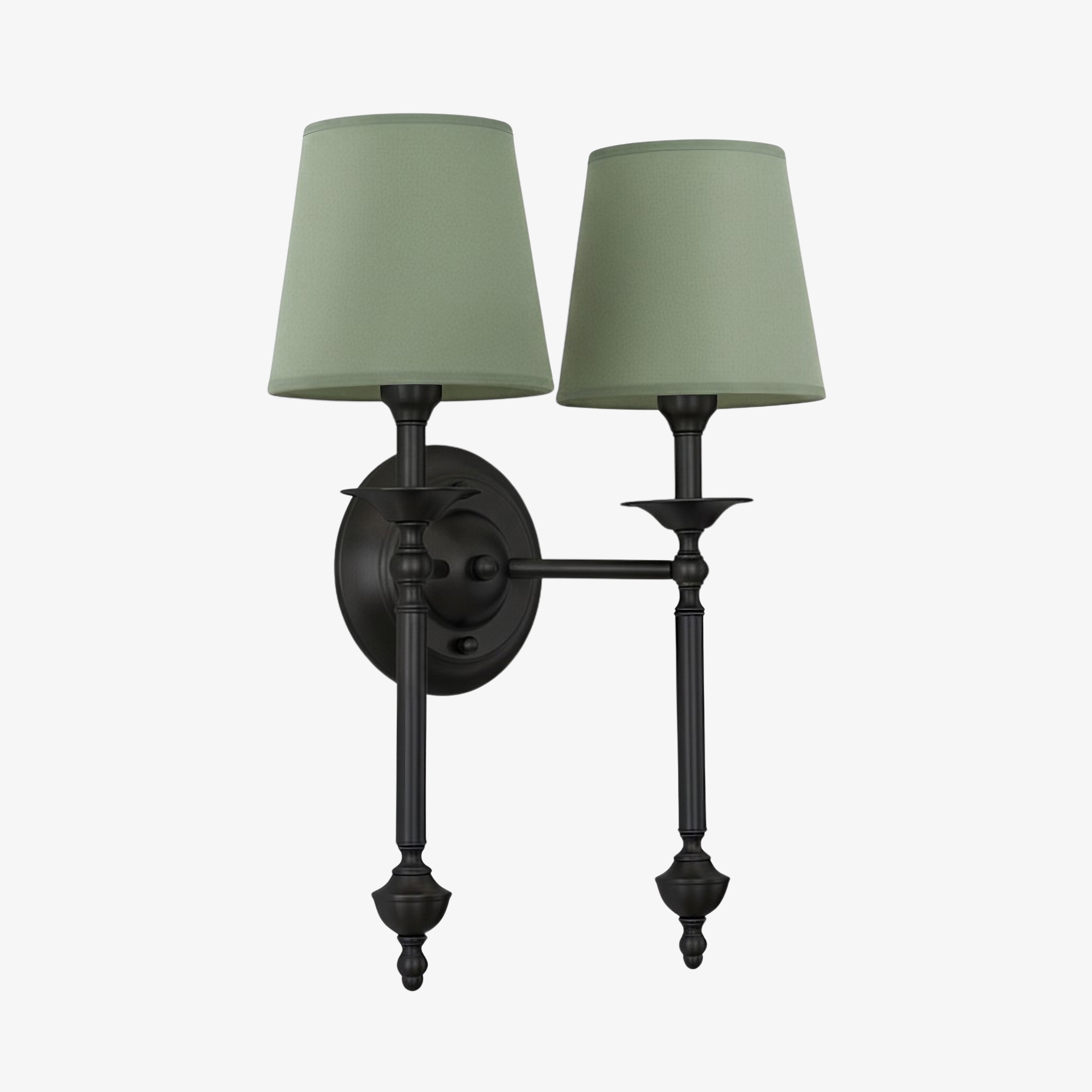 Arcuma Wall Lamp - Modern Copper and Fabric for Living Room T492