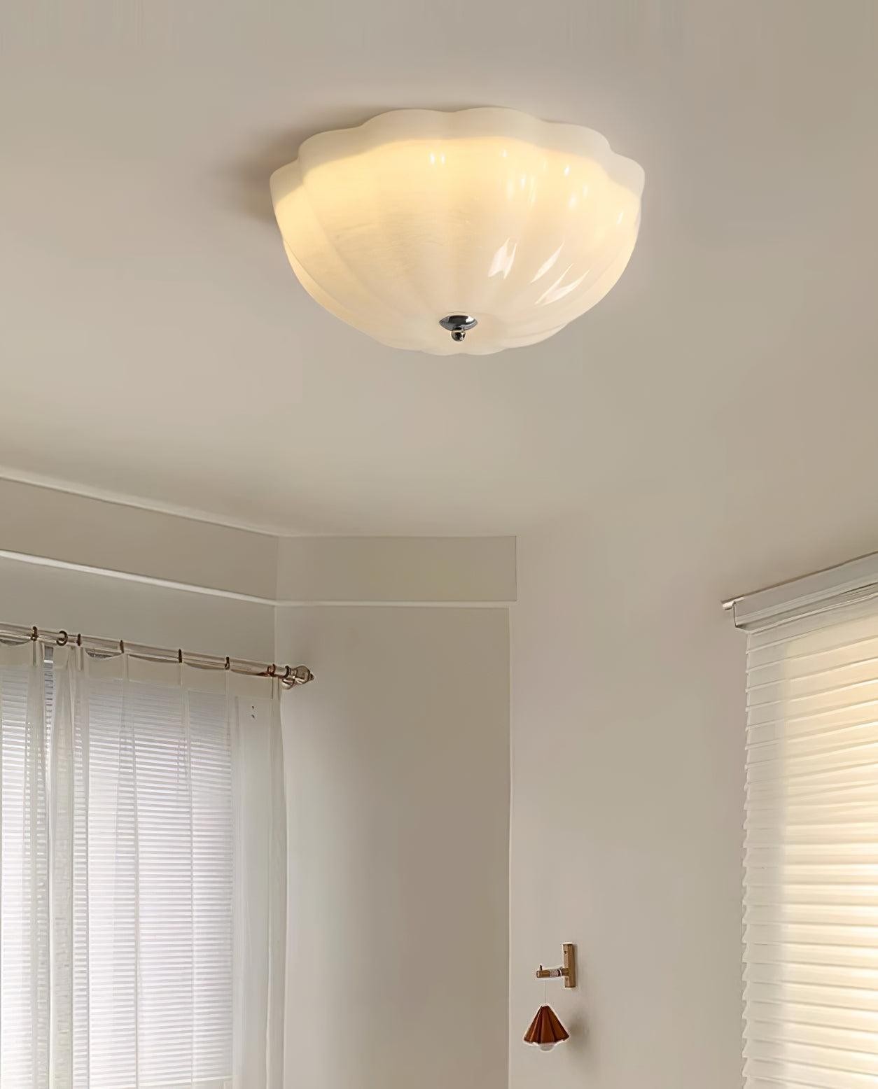 Jelly Shaped Glass Ceiling Lamp M358