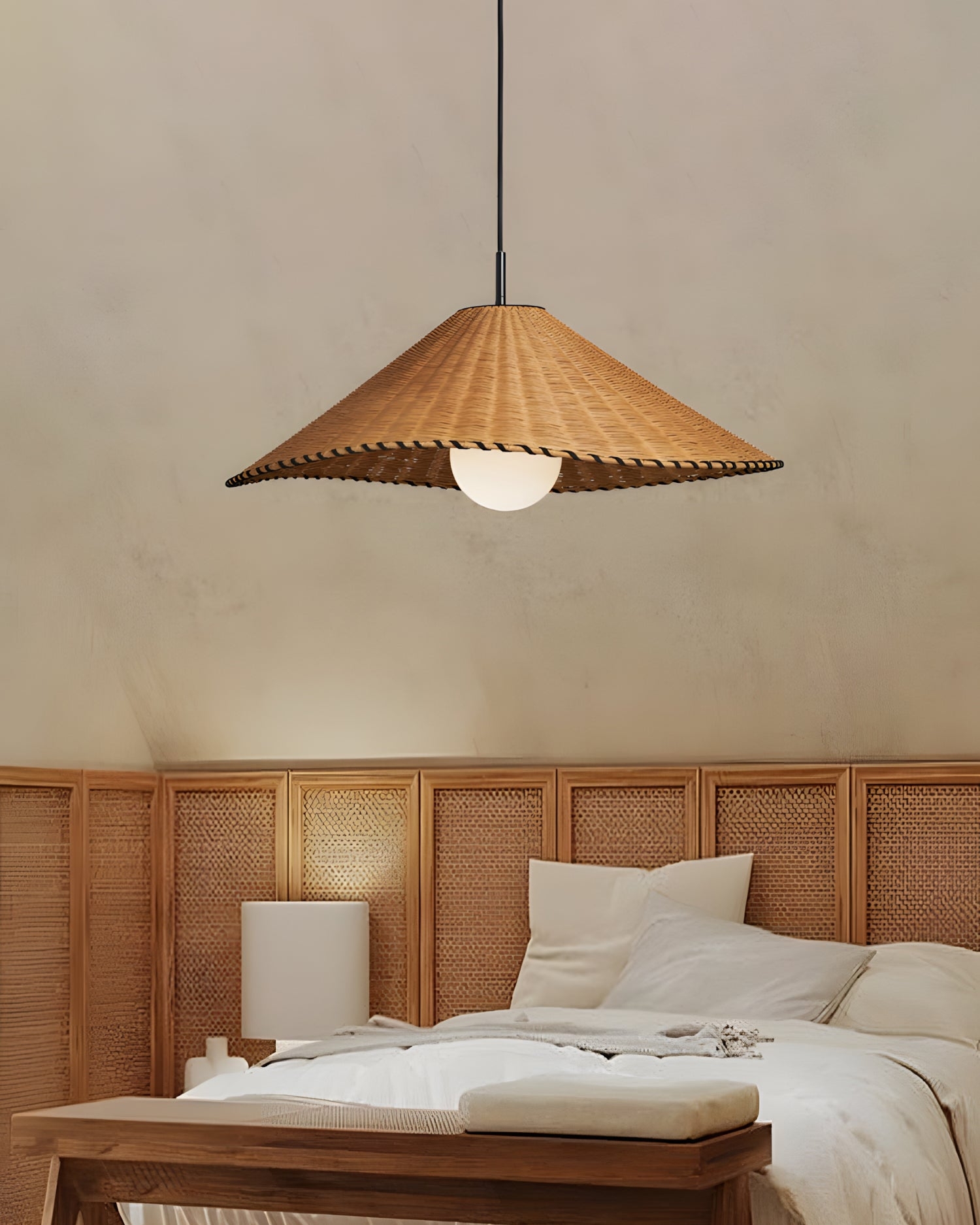 Textured Plane Pendant Lamp T1556