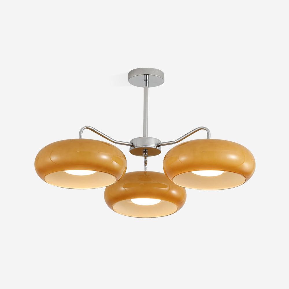 Modern 3 Light Chrome Ceiling Light M223