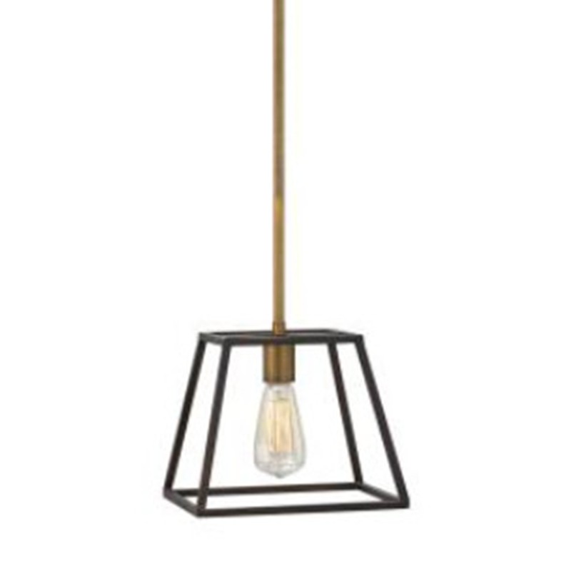Trapezium Cage Pendant Light