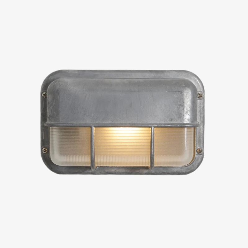Morvane Industrial Outdoor Wall Lamp Cage Design - Outdoor Entry Light T1196