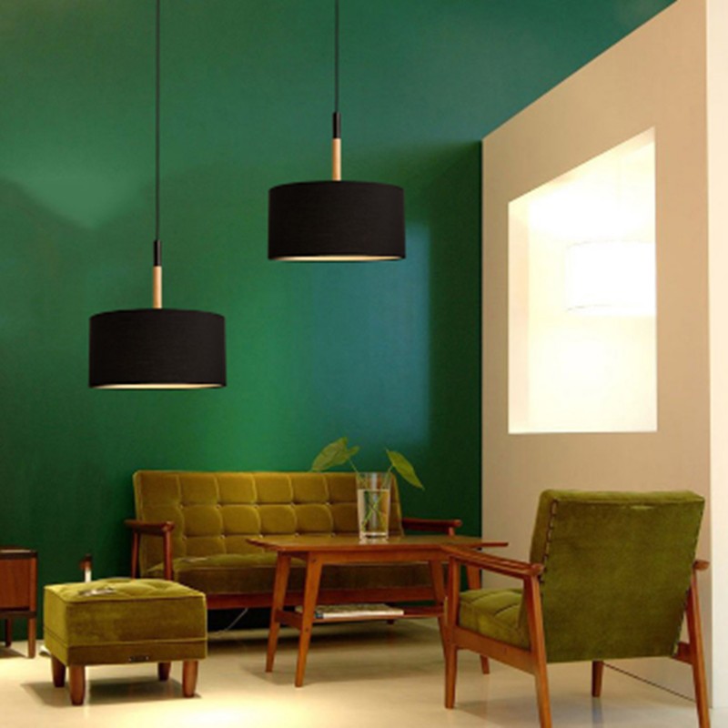 RUBEN Modern Drum Style Pendant Lamp
