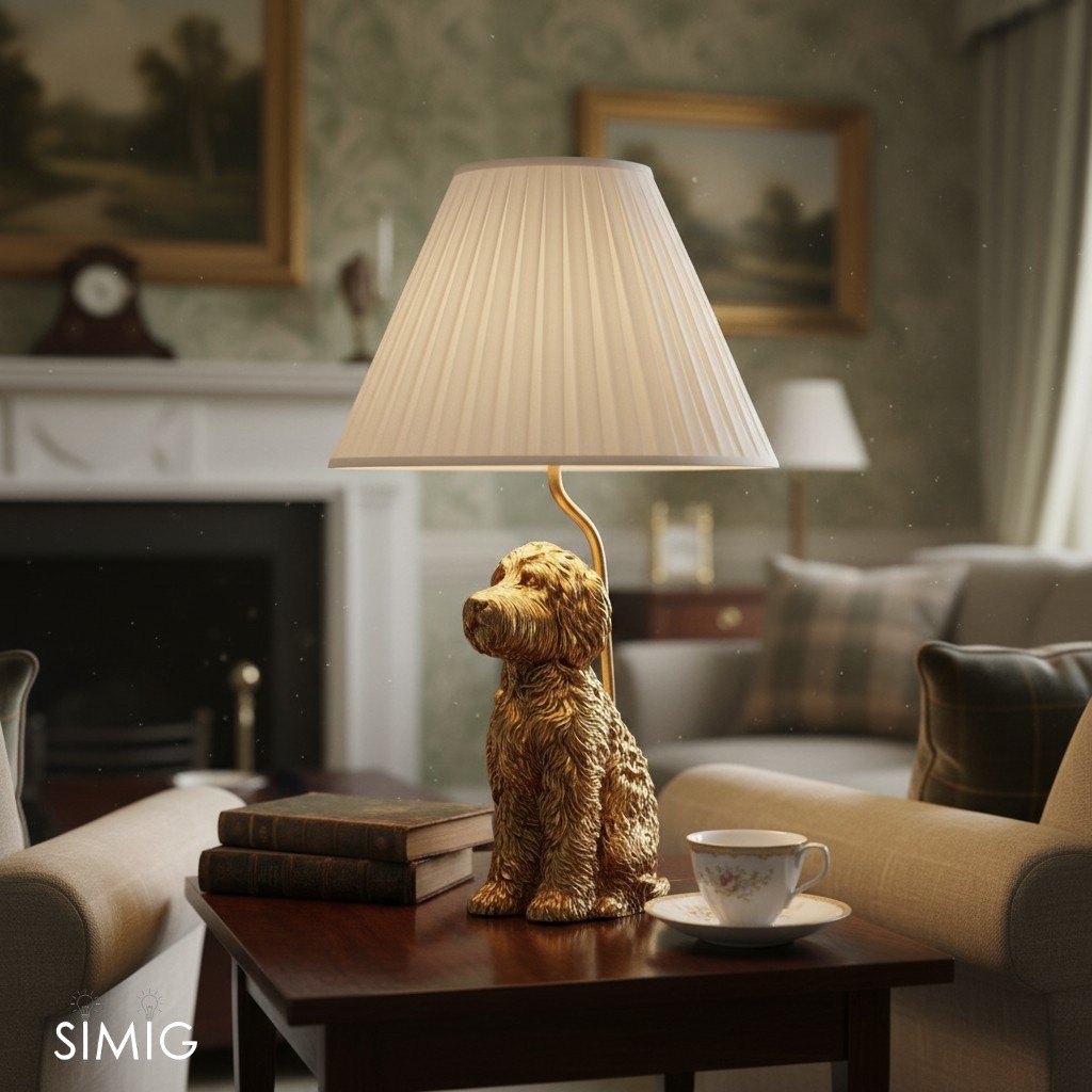 Pawdia Decorative Table Lamp – Cute Animal Design for Bedroom T195